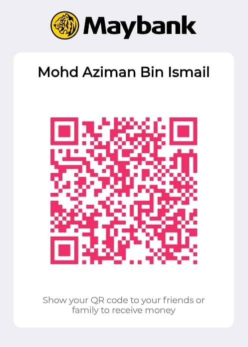 Kod QR Maybank — AZIMAN BIN ISMAIL
